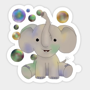 Elefantenbaby Sticker